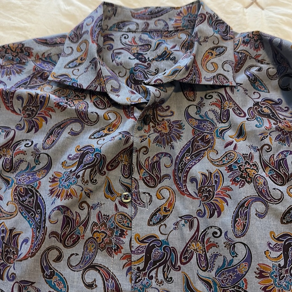 Mens long sleeve button down